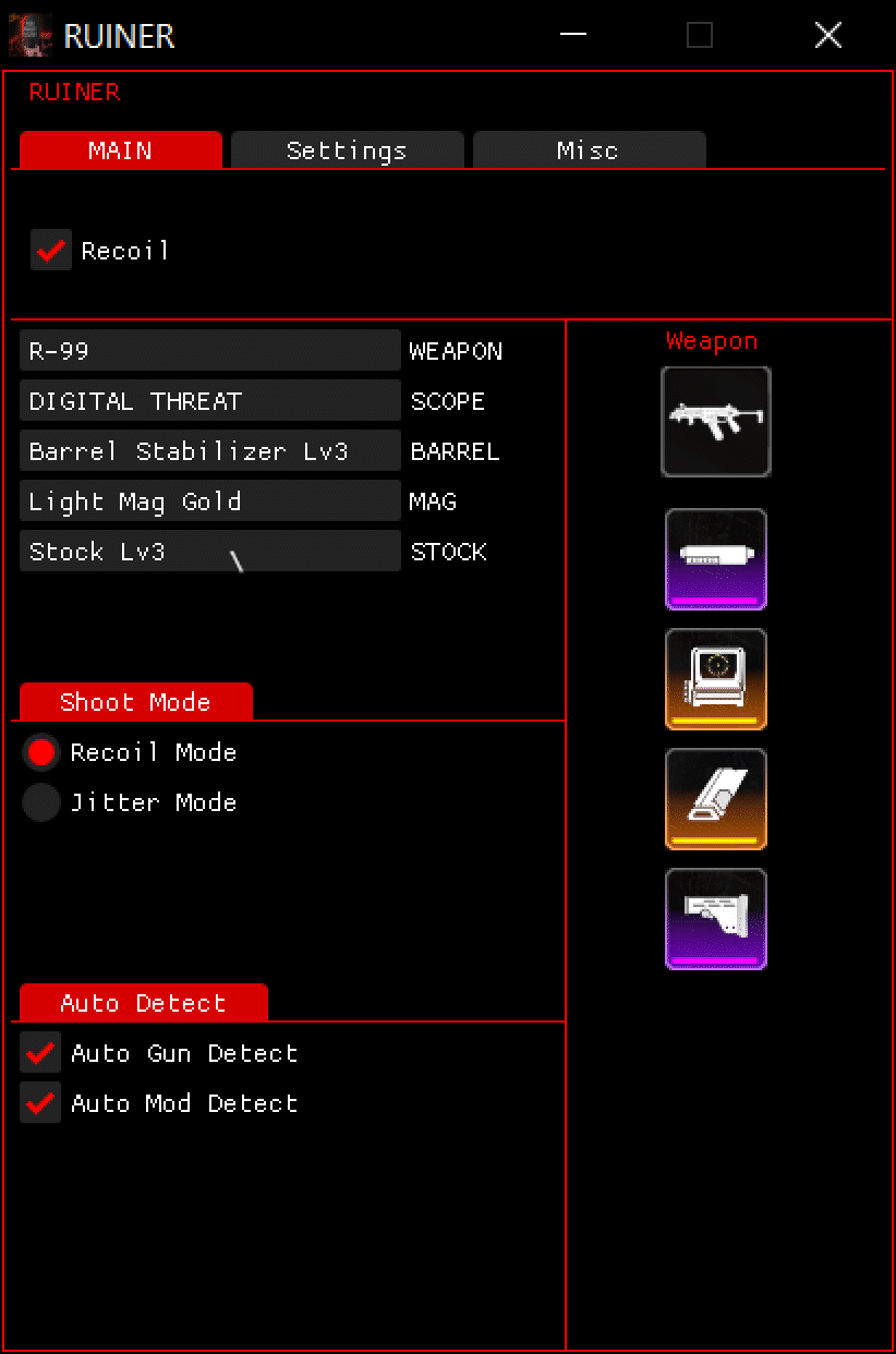 Simplistic Design UI preview 1