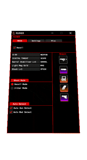 Simplistic Design UI preview 2